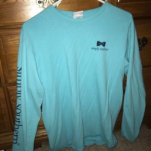 Long Sleeve Simply Southern Tee with Owl